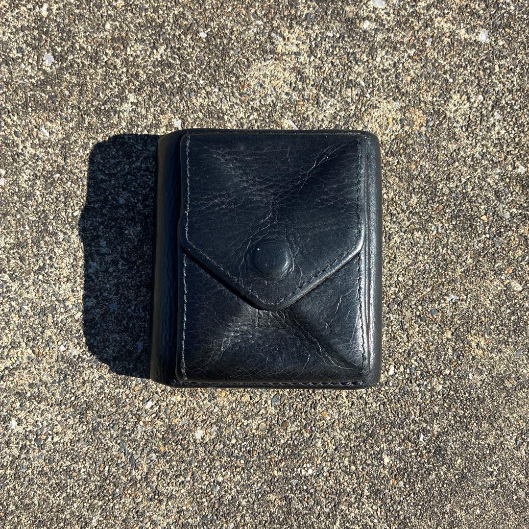 Hender scheme trifold wallet 三つ折り財布 黒