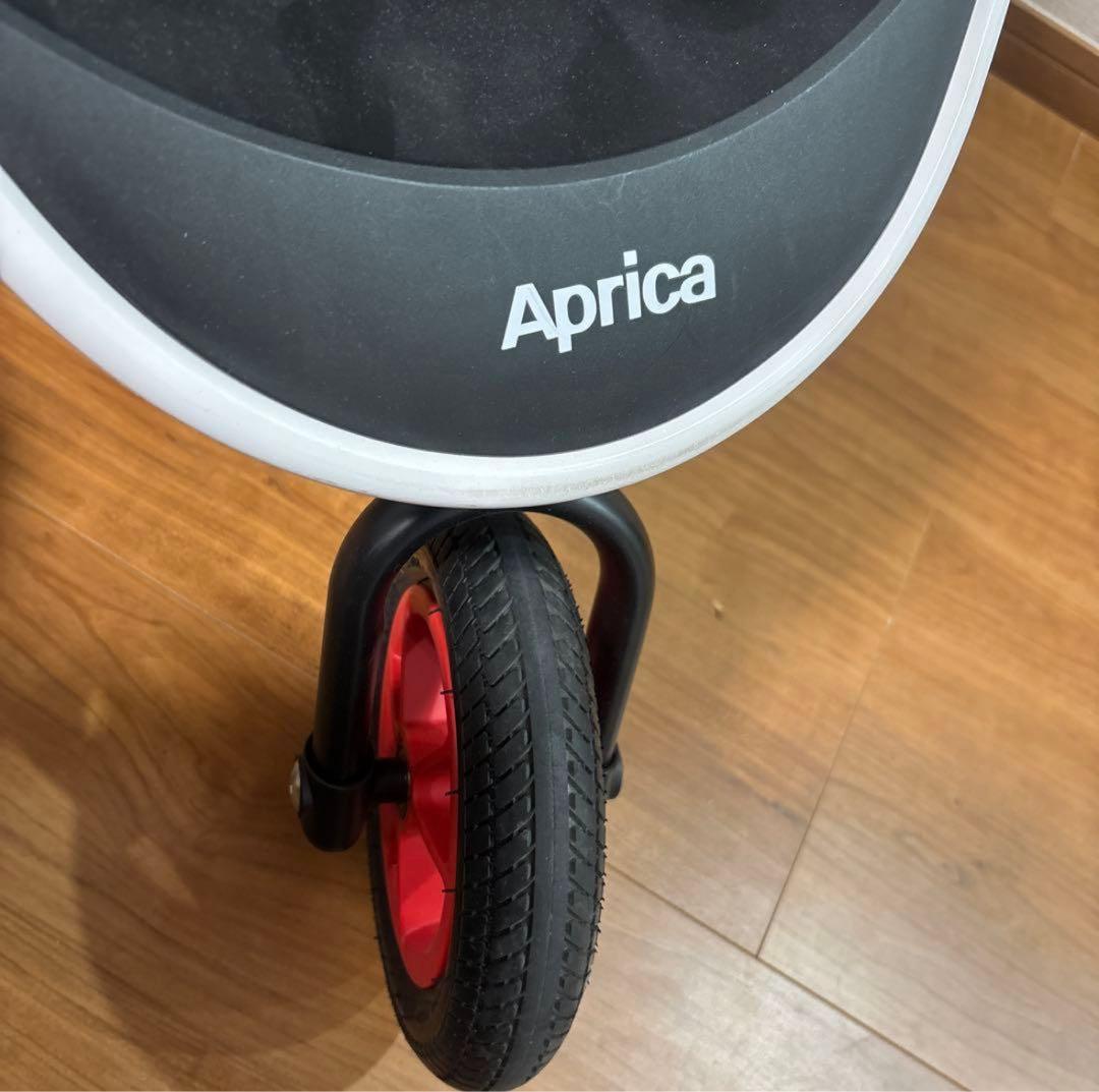 美品　おまけ付　familiar アップリカ　ネイビー ベビーカー　Aprica
