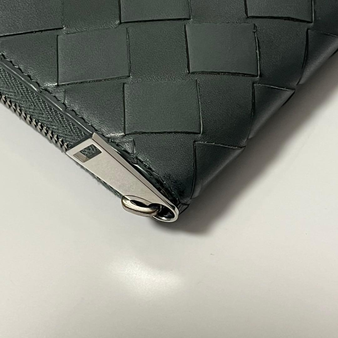 BOTTEGAVENETA マキシイントレチャート　長財布　ラウンドジップ