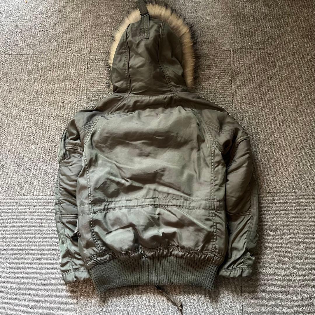 y2k ノームコア g.o.a bore flight jacket