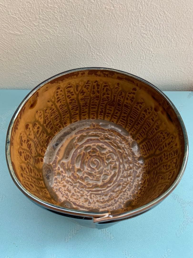 高取　建水　14代　味楽作　骨董