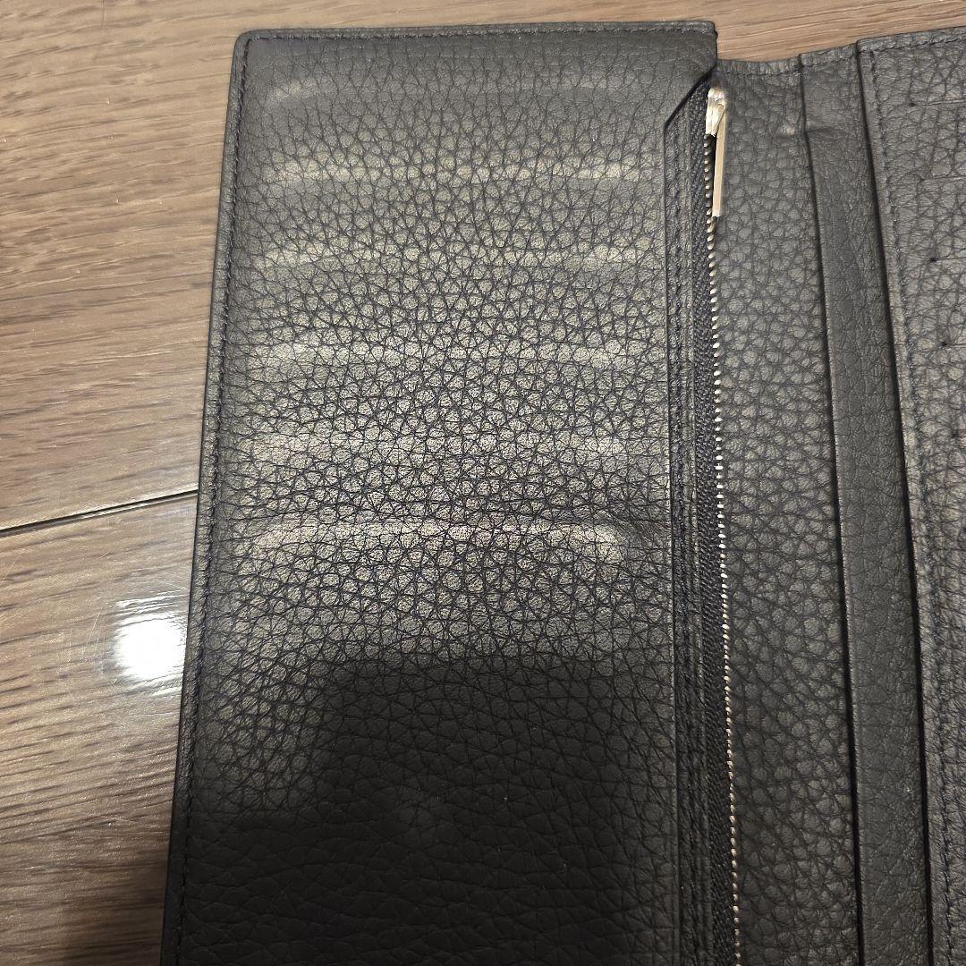 CAMILLE FOURNET ブラックレザー長財布