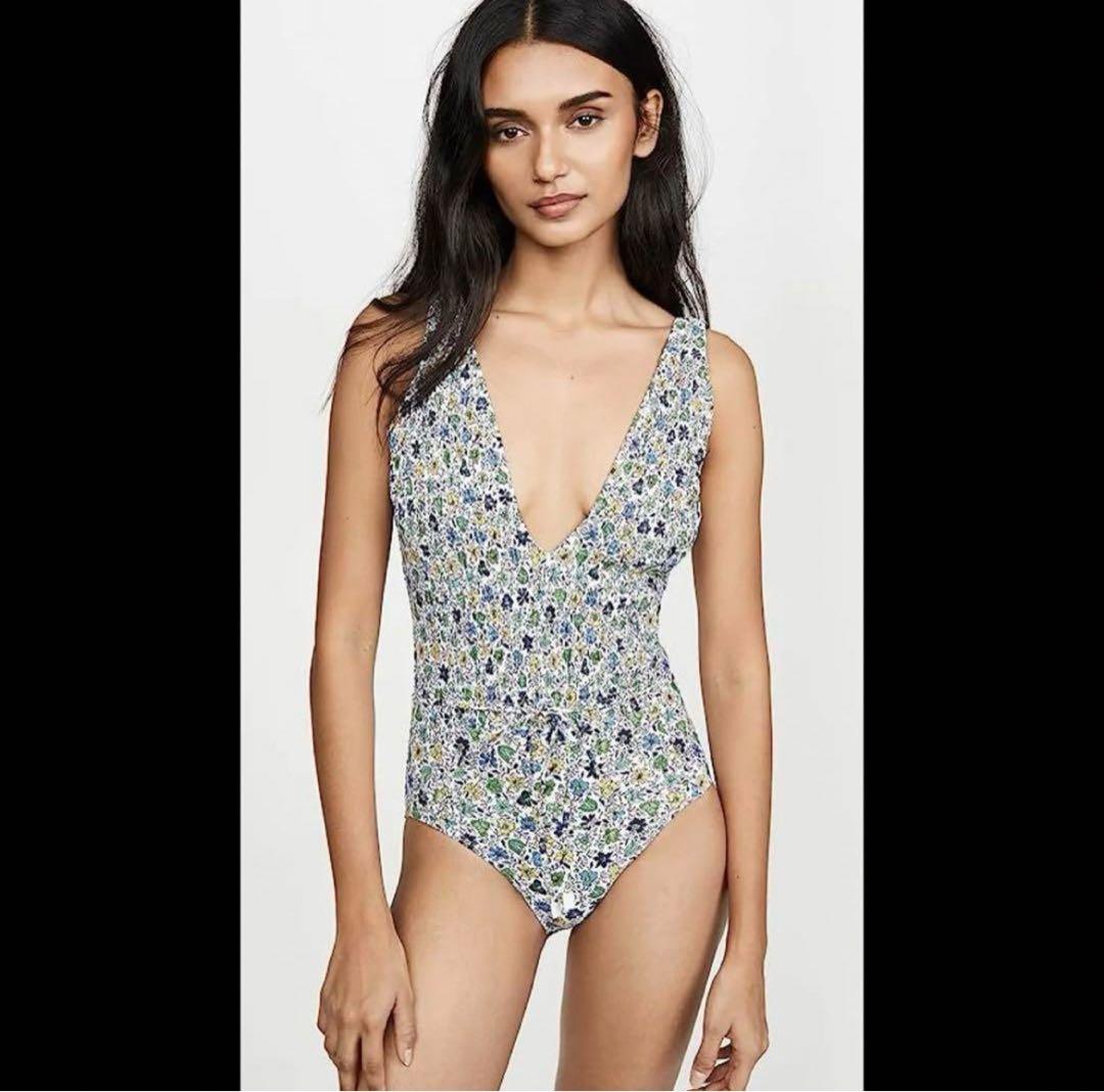 【新品・タグ付き】TORY BURCH 水着 スモックワンピース 水着