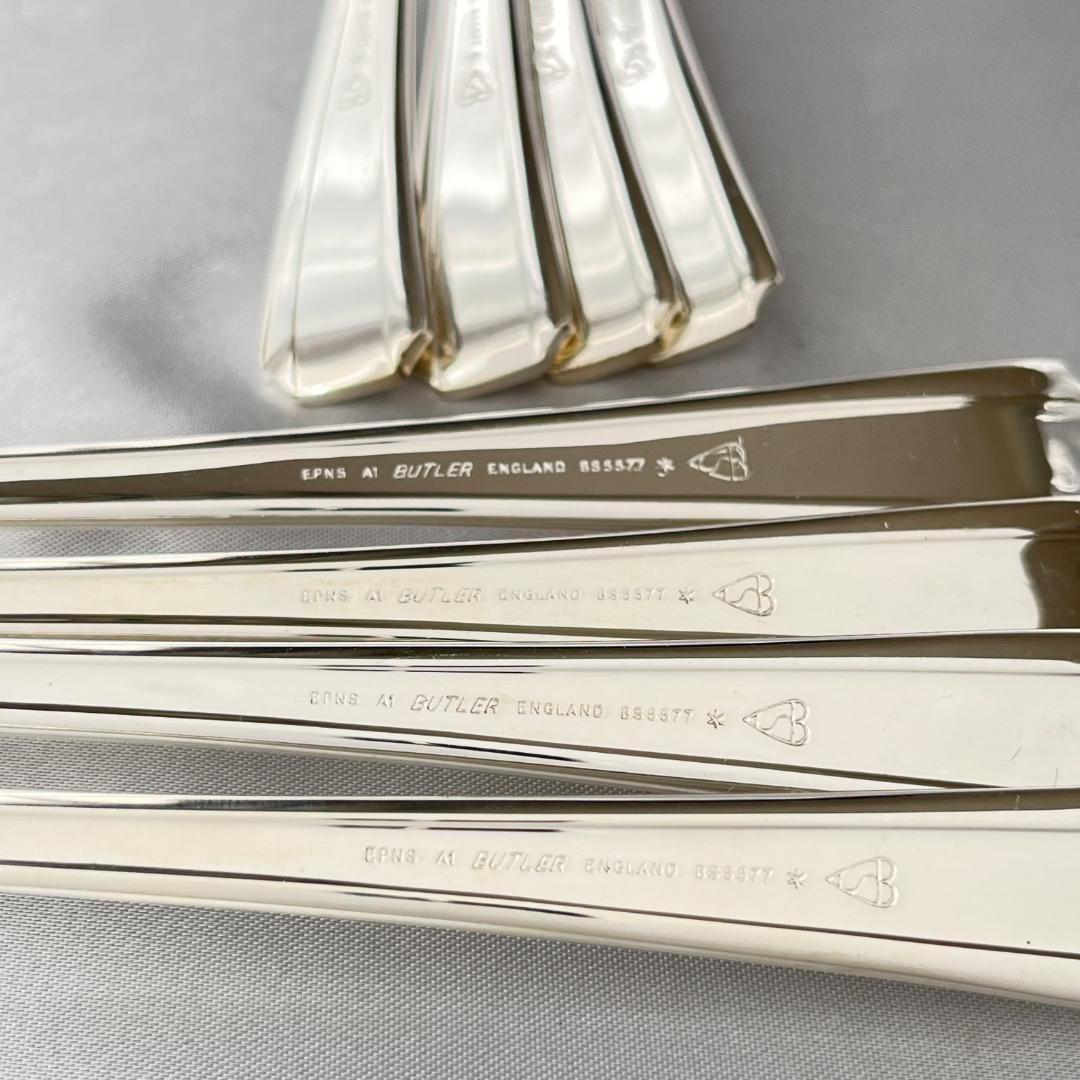 【英国】 アールデコ ディナーセット 4名用30本組 A1プレート