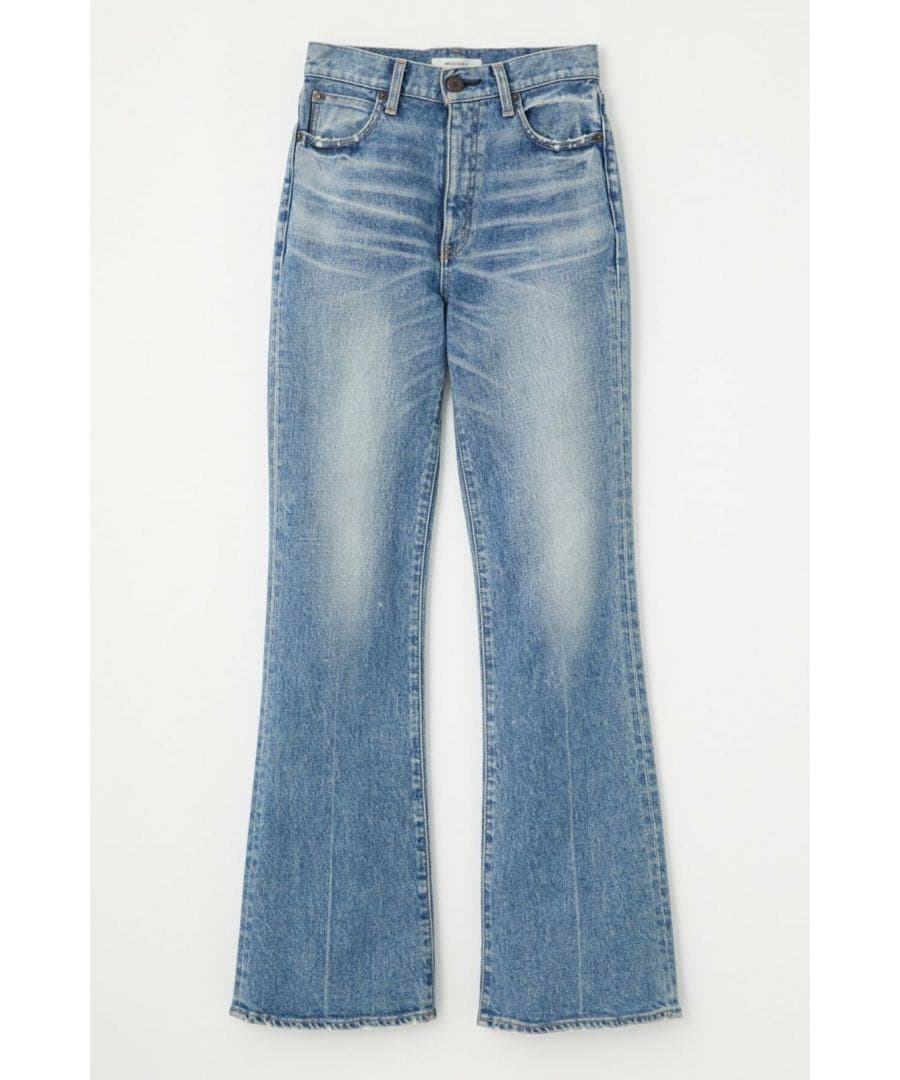 ［美品］moussy mvs flare フレアデニム 26インチ