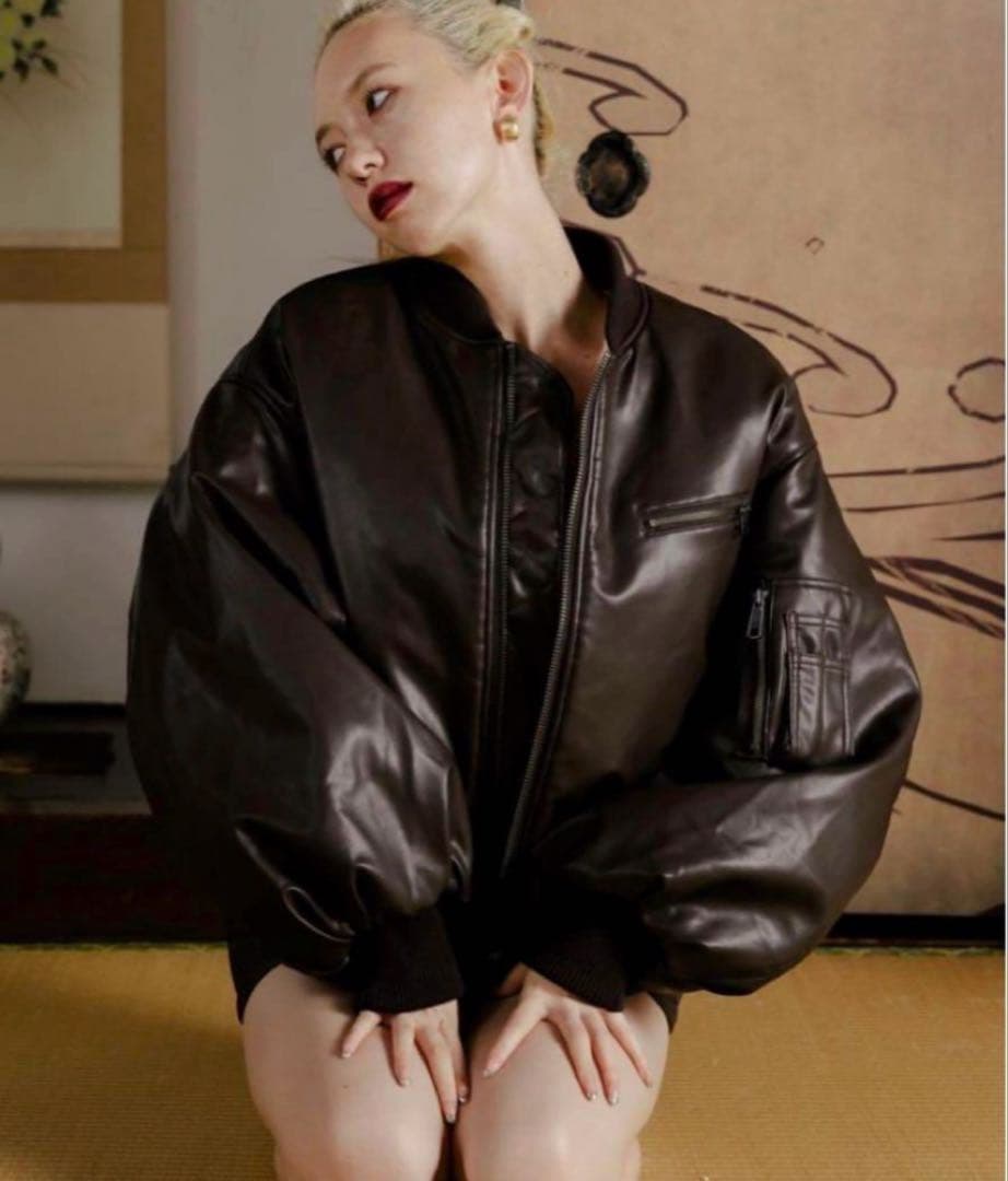 the toe レザージャケット　アウター