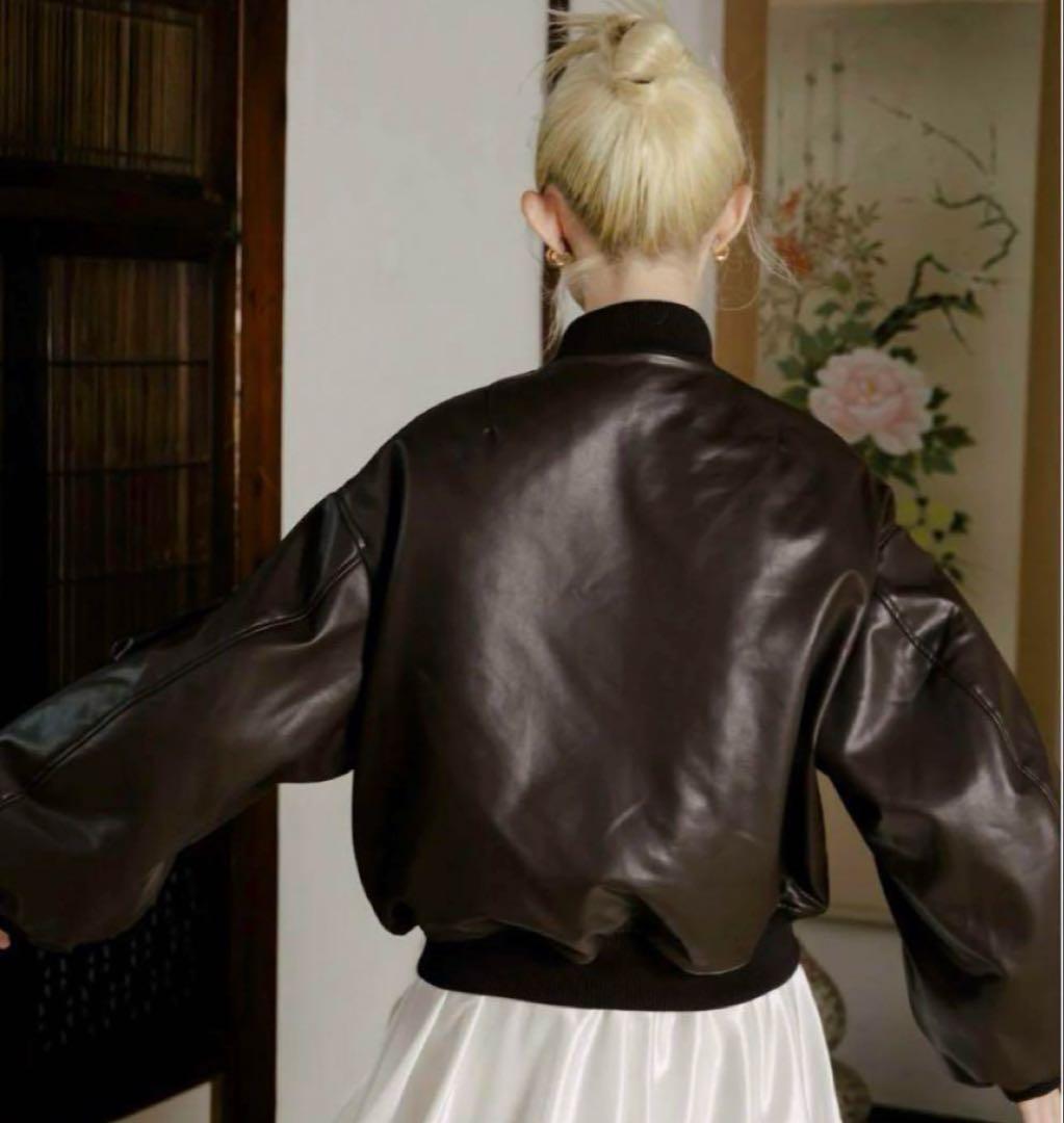 the toe レザージャケット　アウター