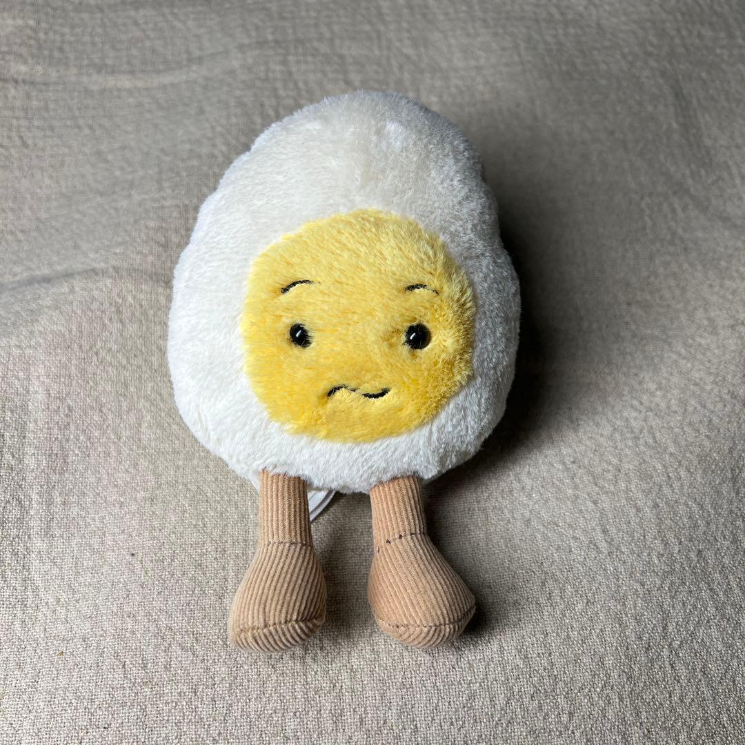 正規品　ジェリーキャット ぬいぐるみ　たまご　困り顔　レア