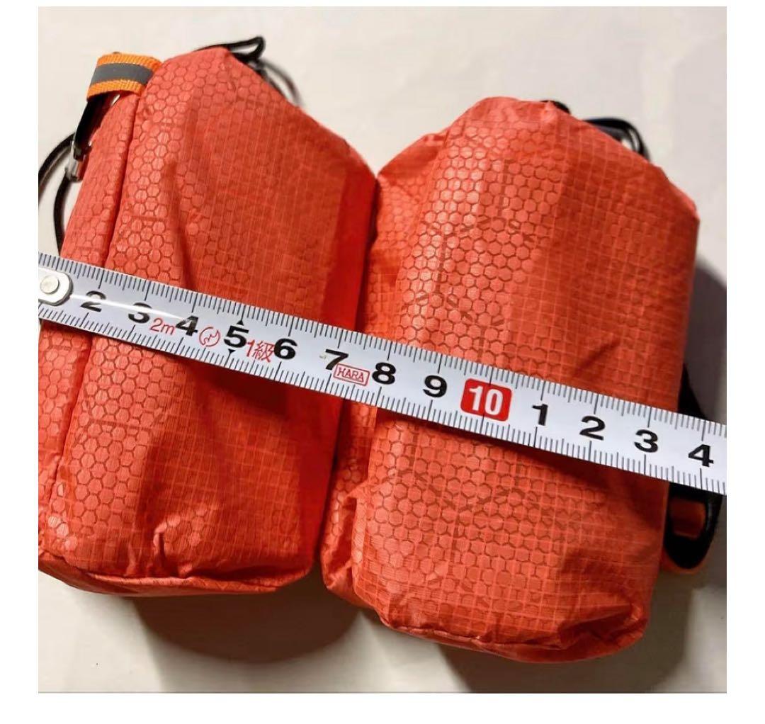 【新品】Tumosarido 緊急時寝袋防水シュラフ 200×90cm オレンジ
