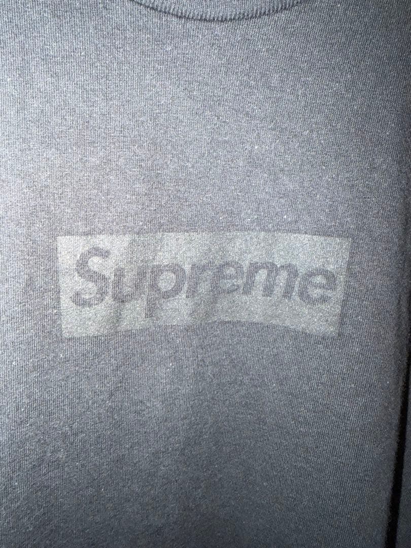 Supreme Tonal Box Logo Tee \"Black\" Sサイズ