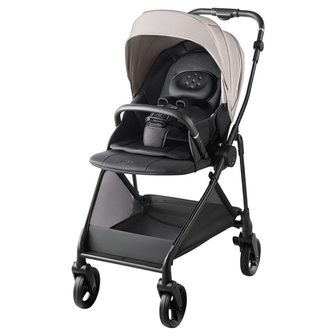 まる子:)【⭐︎純正レインカバー付⭐︎】アップリカ　ルーチェフリー ベージュ