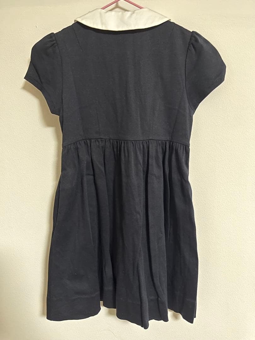 familiar フォーマルワンピース 120 ネイビー