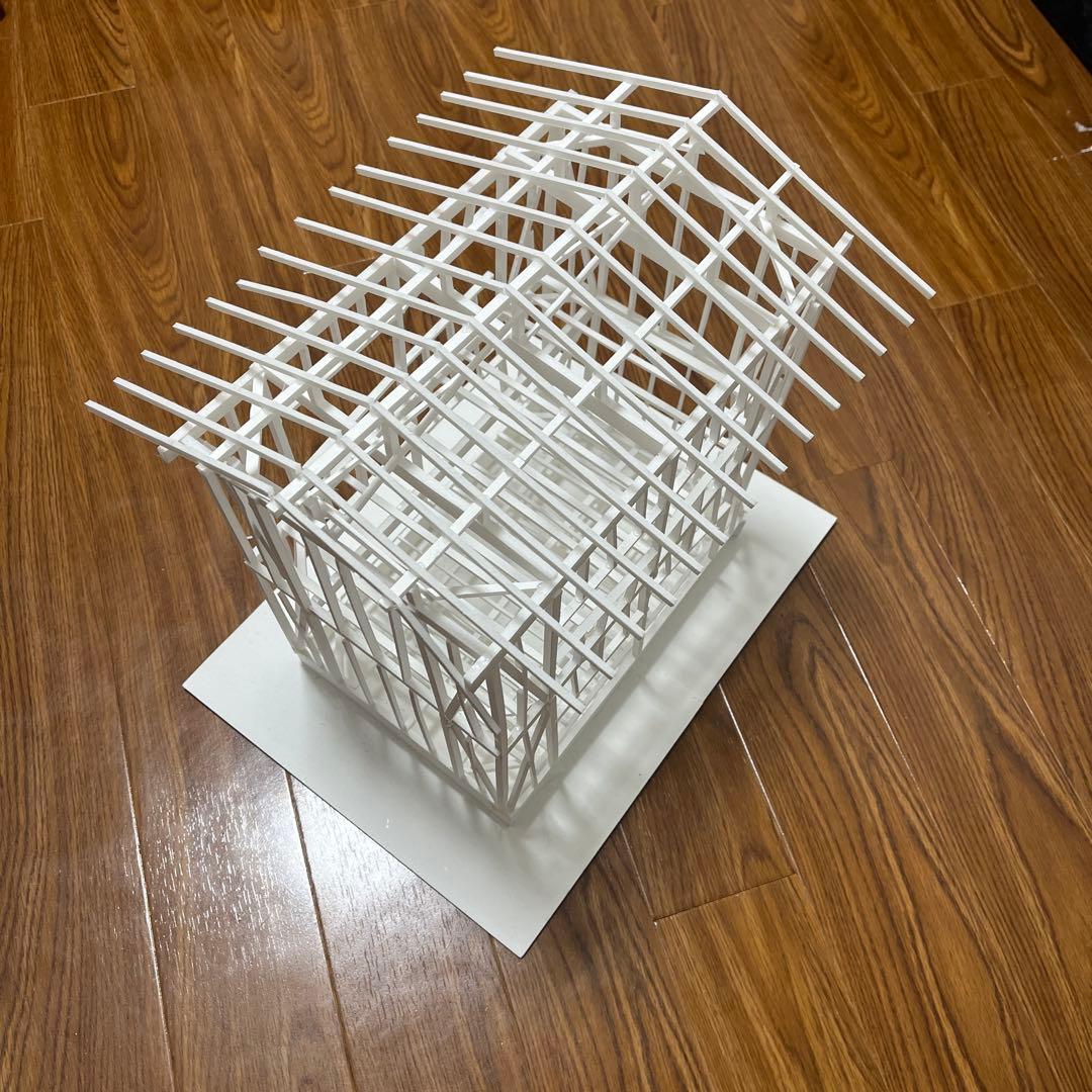 建築学生による模型