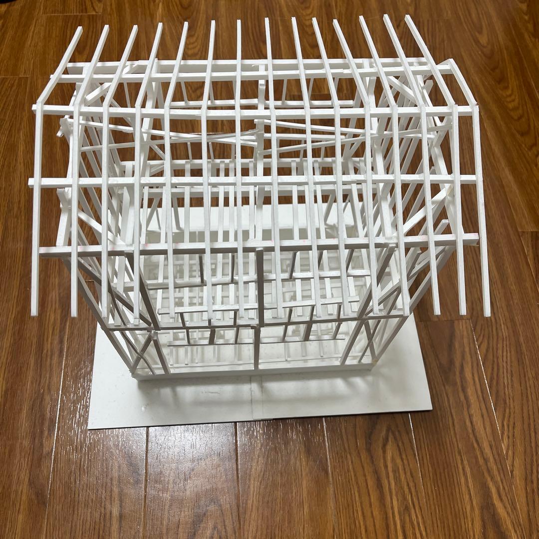 建築学生による模型