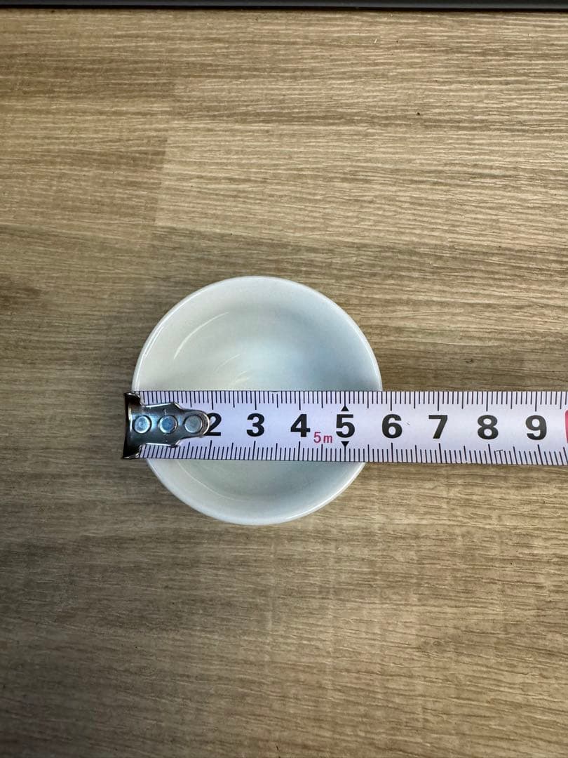 1520 煎茶道具　栄山作　染付青花『雲麒麟文』　煎茶碗5客　時代物