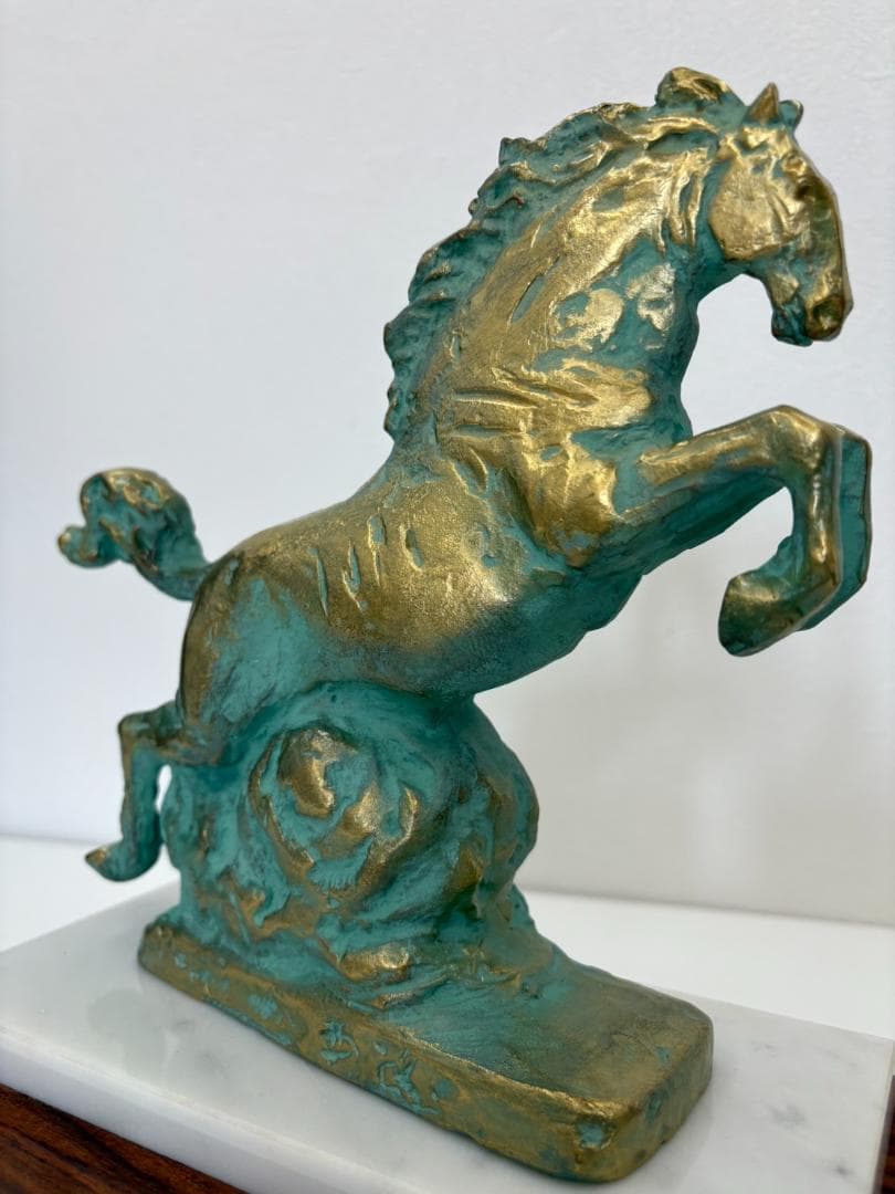 北村西望　天馬　置物　干支　ブロンズ像　馬　午　2026年 干支　彫刻　銅製