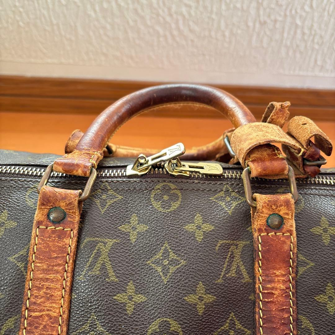 LOUIS VUITTOキーポル 50 モノグラム ボストンバッグ