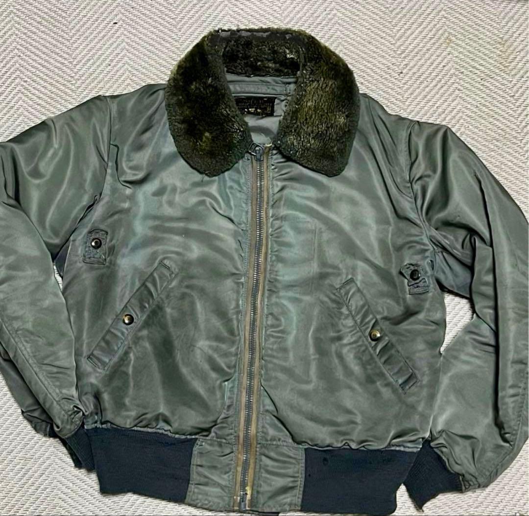 b-15d 50s 米軍実物　黒タグ