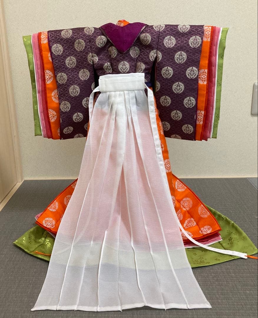 sdドール用着物　十二単衣