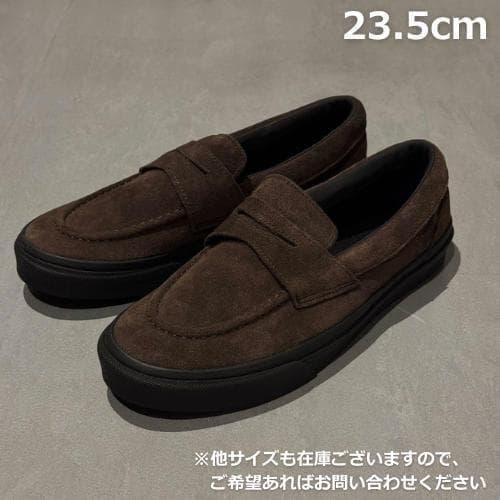 VANS バンズ ローファー V196CF CN スエード ブラウン 23.5