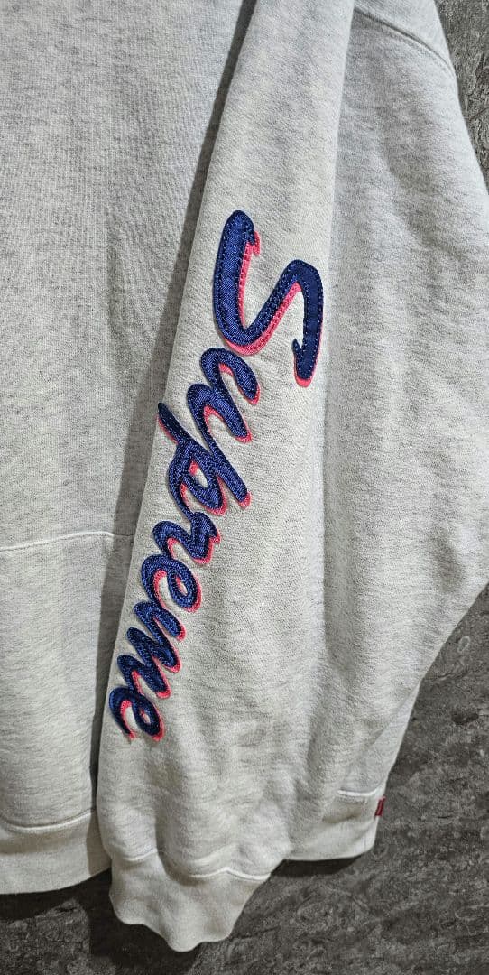 【レミントン専用】シュプリーム 21AW スウェットプルオーバーパーカー刺繍