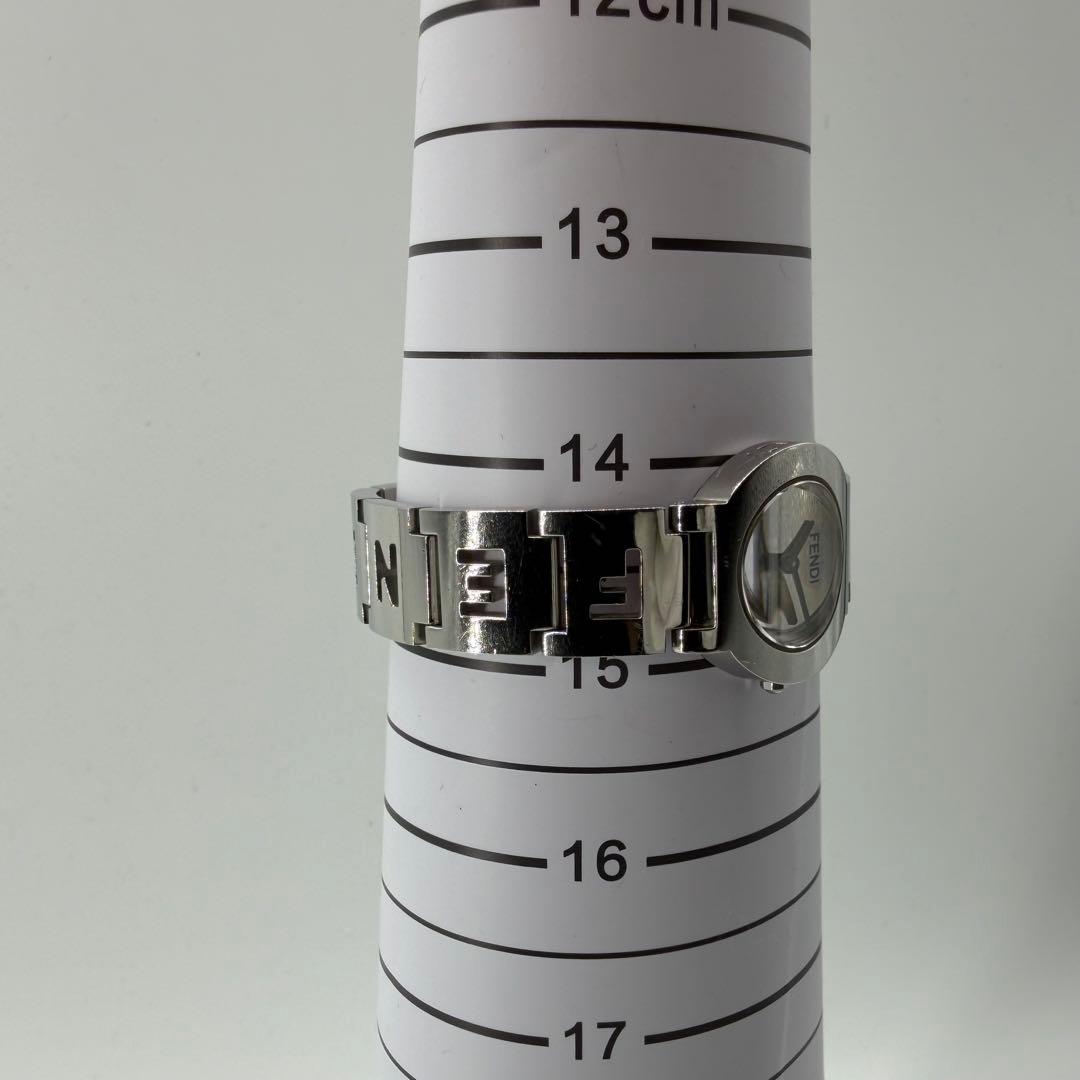 稼働/純正ベルト✨フェンディ 腕時計 3050L ミラー文字盤 QZ レディース