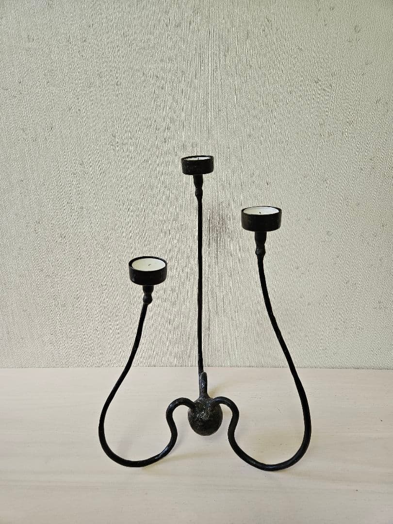 アイアンキャンドルスタンド キャンドルホルダー