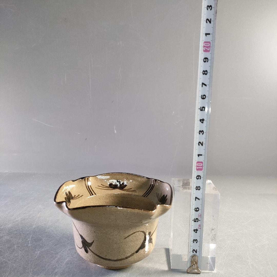 A1254-2/唐津焼/十四代中里太郎右衛門窯/絵唐津向付5客/共箱/懐石道具/