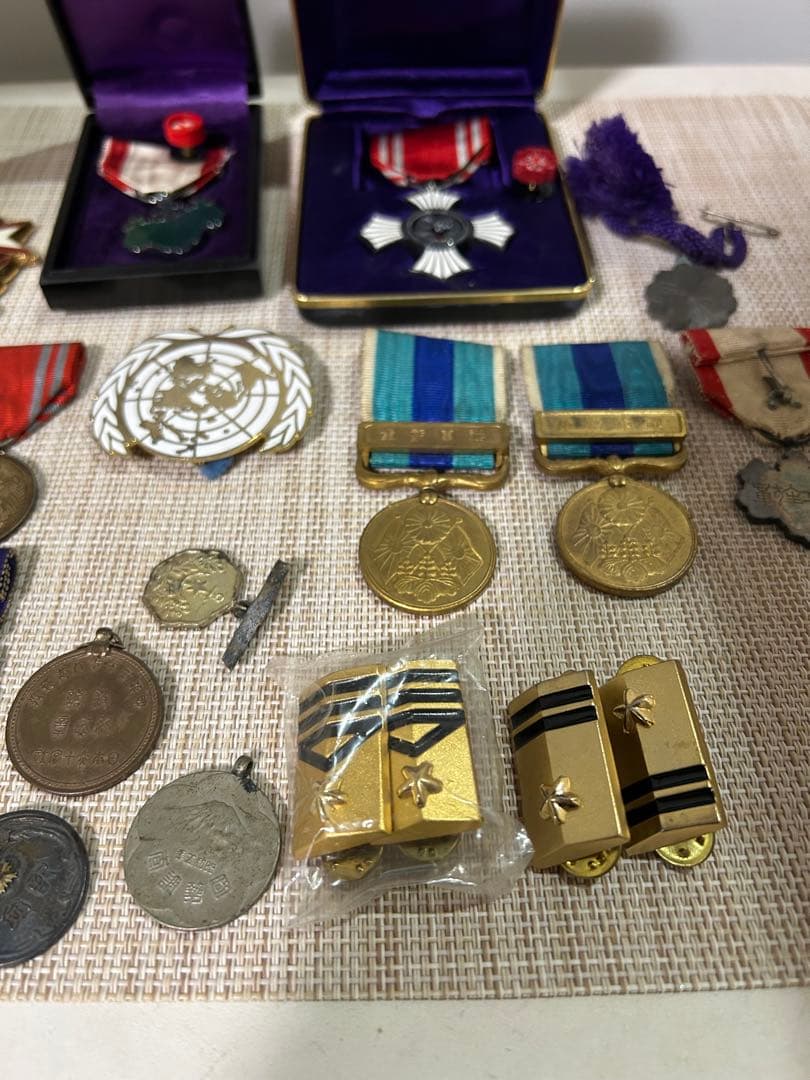 勲章とメダルのコレクション
