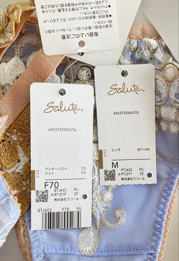 サルート　ローマの休日　F70/M　PU　02　P-upブラ　ソング　タンガ