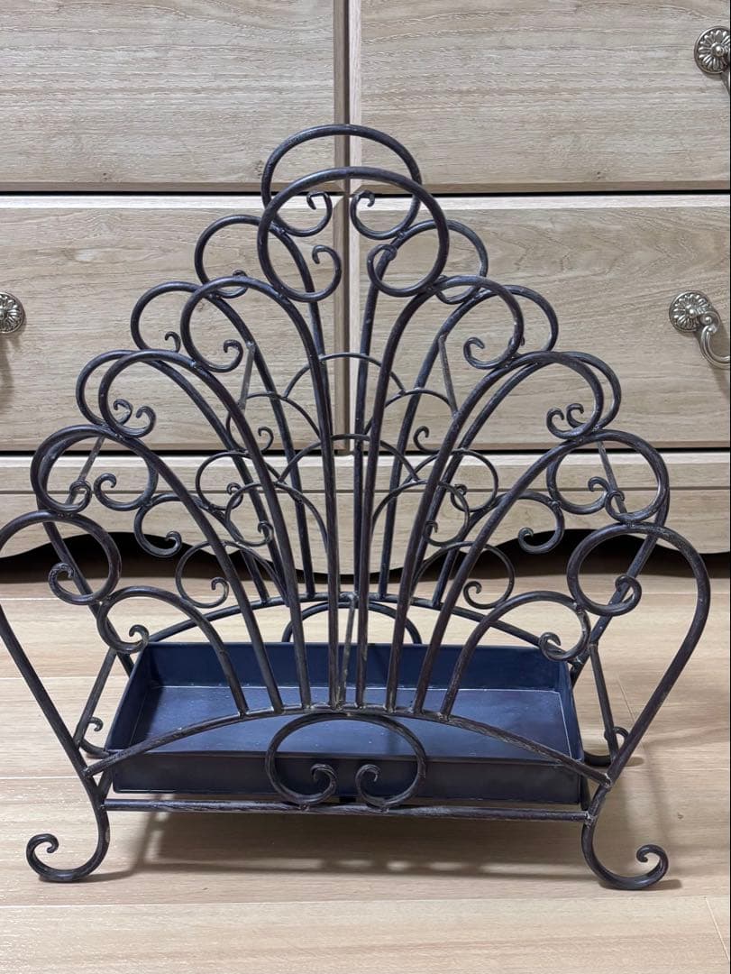 N.U.H Collection Fanラック　 アンティーク風多用途ラック