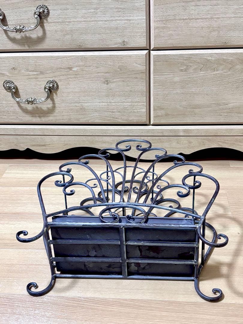 N.U.H Collection Fanラック　 アンティーク風多用途ラック