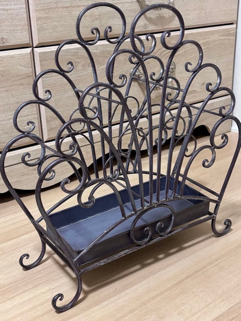 N.U.H Collection Fanラック　 アンティーク風多用途ラック