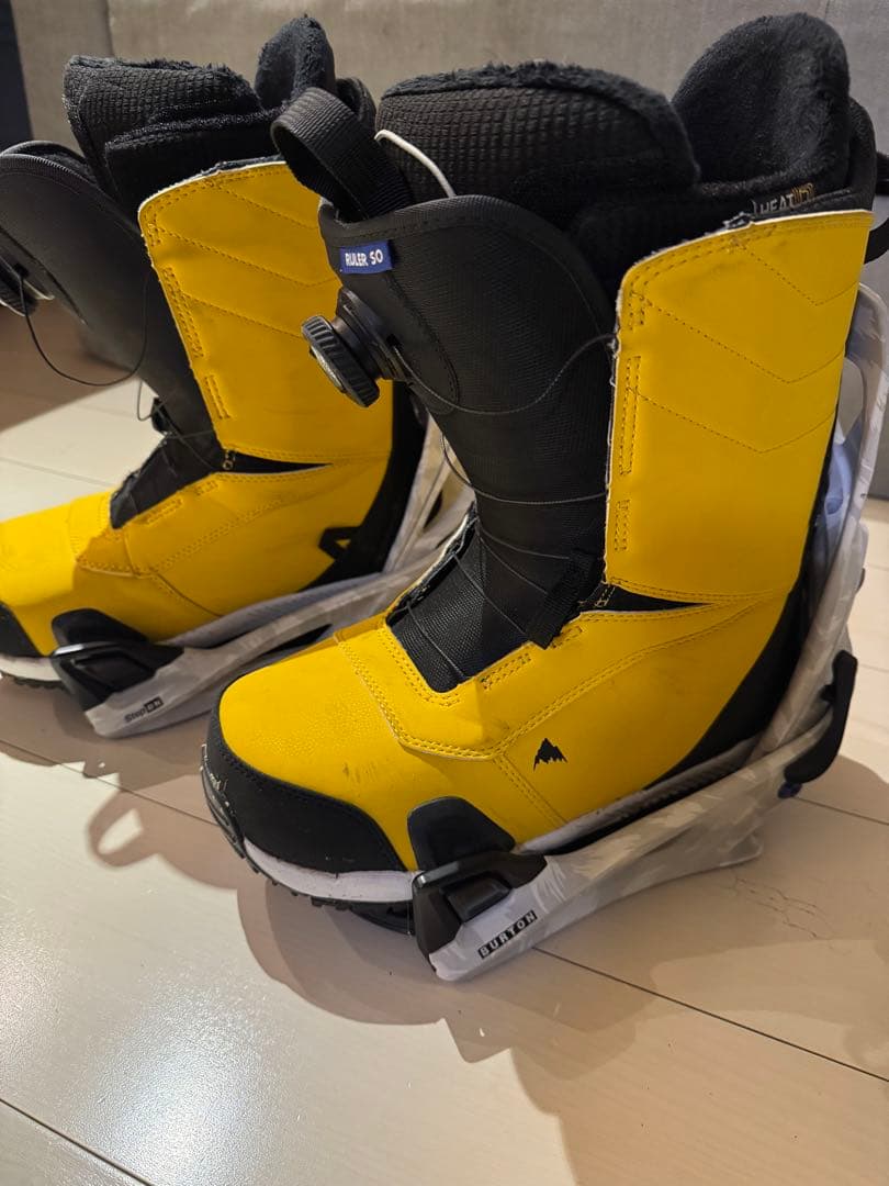 Burton ルーラー ステッブオン スノーボード ブーツ バインセット