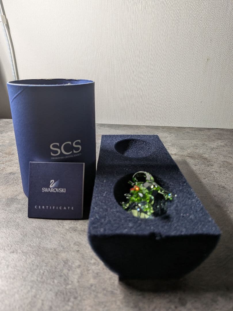超レア　SCS限定　スワロフスキー　ゲッコー　ヤモリ　美品　箱有