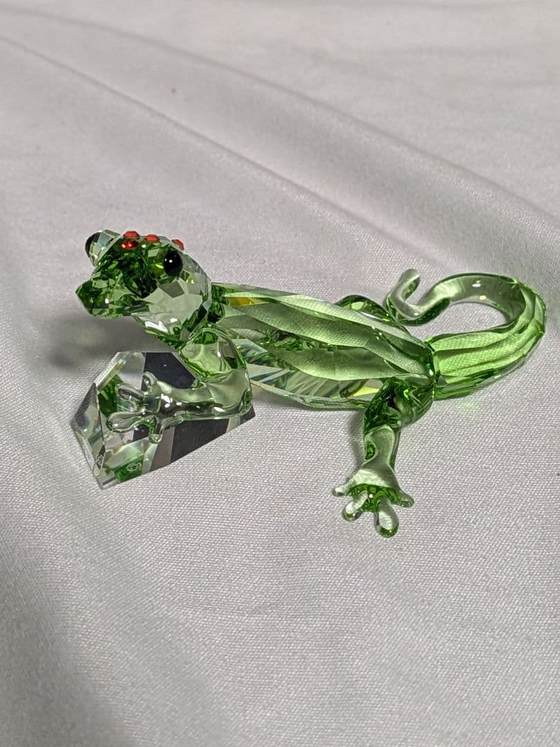 超レア　SCS限定　スワロフスキー　ゲッコー　ヤモリ　美品　箱有