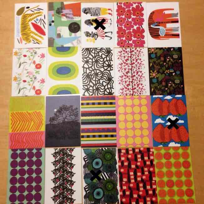 10枚999円〜マリメッコmarimekko正規品✳︎ポストカード✳︎50枚