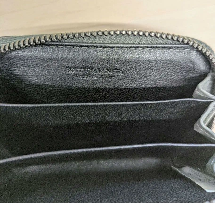 【美品】ボッテガヴェネタ インテレチャート ケース グレー 箱袋付き