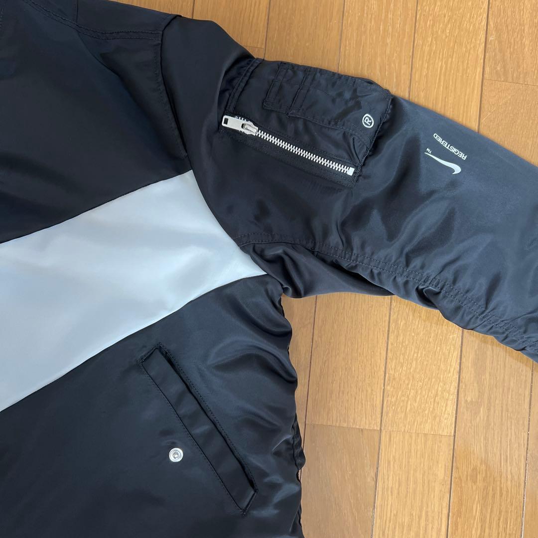 Nike MA-1 ジャケット ブラック/ホワイト