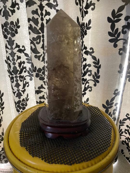 希少❣️スモーキークォーツ　レインボー入り