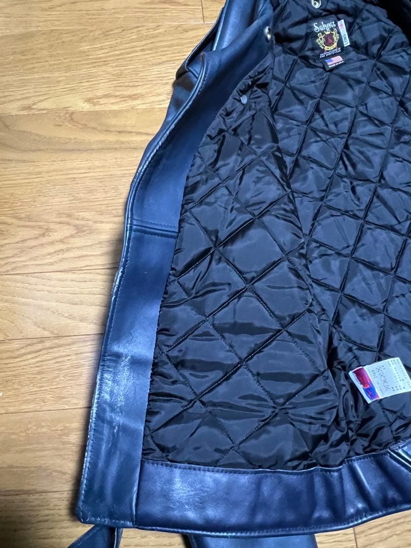 希少ネイビー Schott 613UST ワンスター 38 LONG TALL