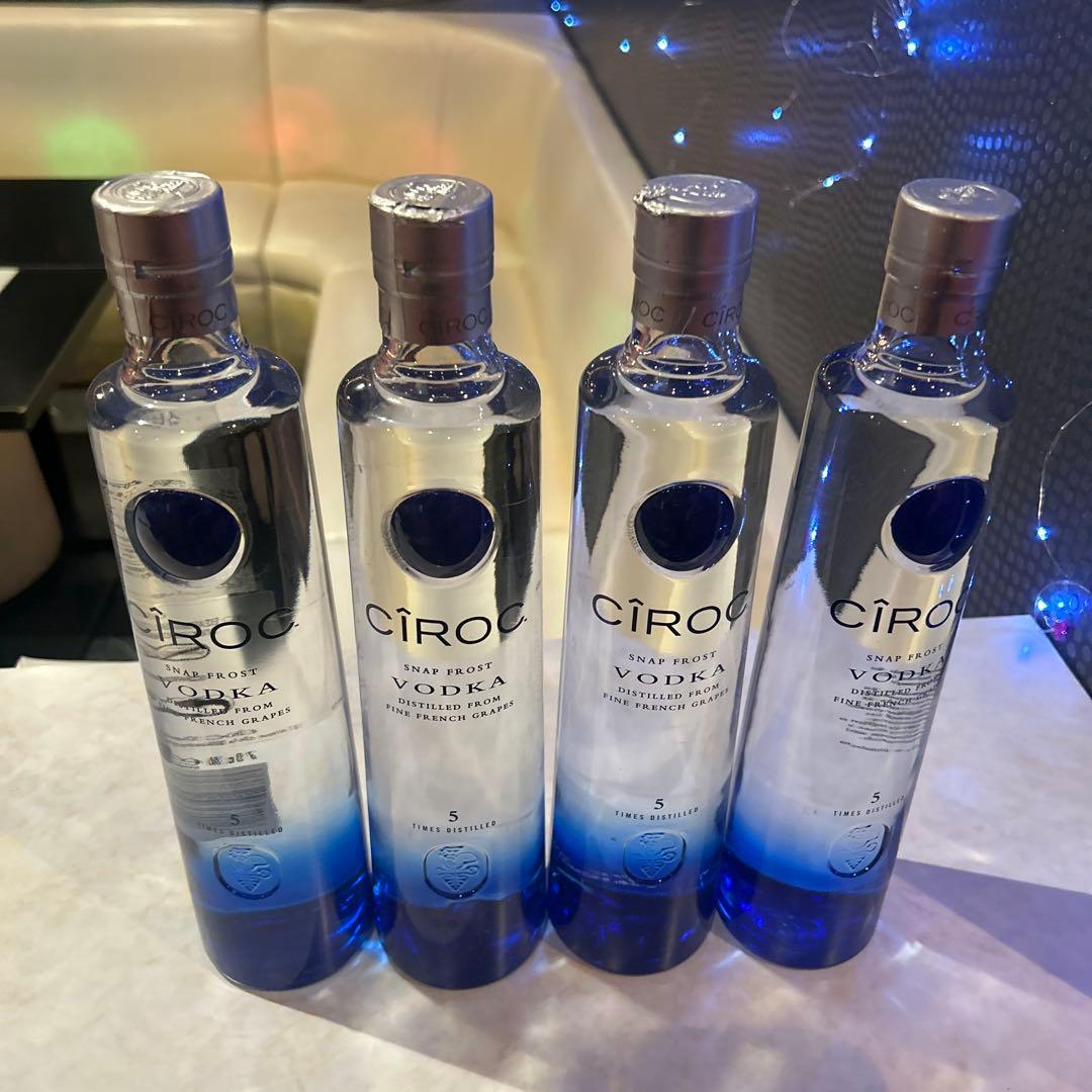 CIROC VODKA4本