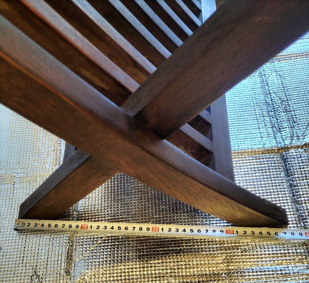 木製折りたたみ椅子 　ガーデンチェア 2脚セット　おまけ付き