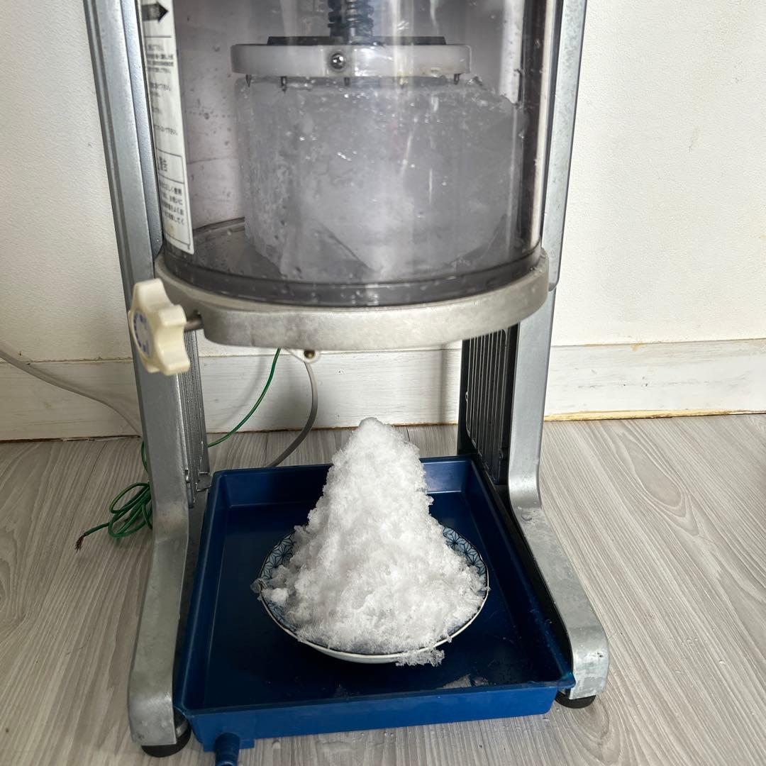 電動式アイススライサー HB-310A ベイシス かき氷機・ふわふわ