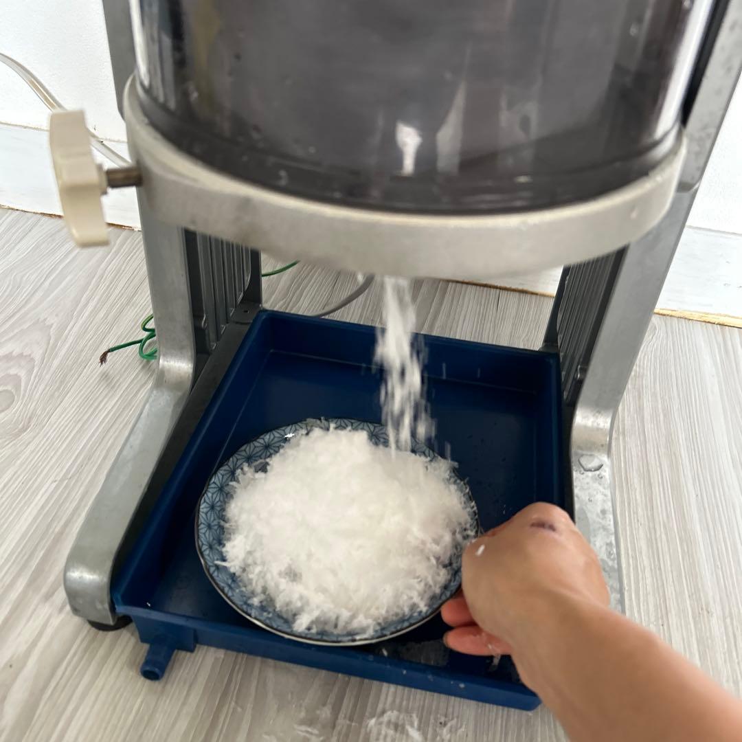 電動式アイススライサー HB-310A ベイシス かき氷機・ふわふわ