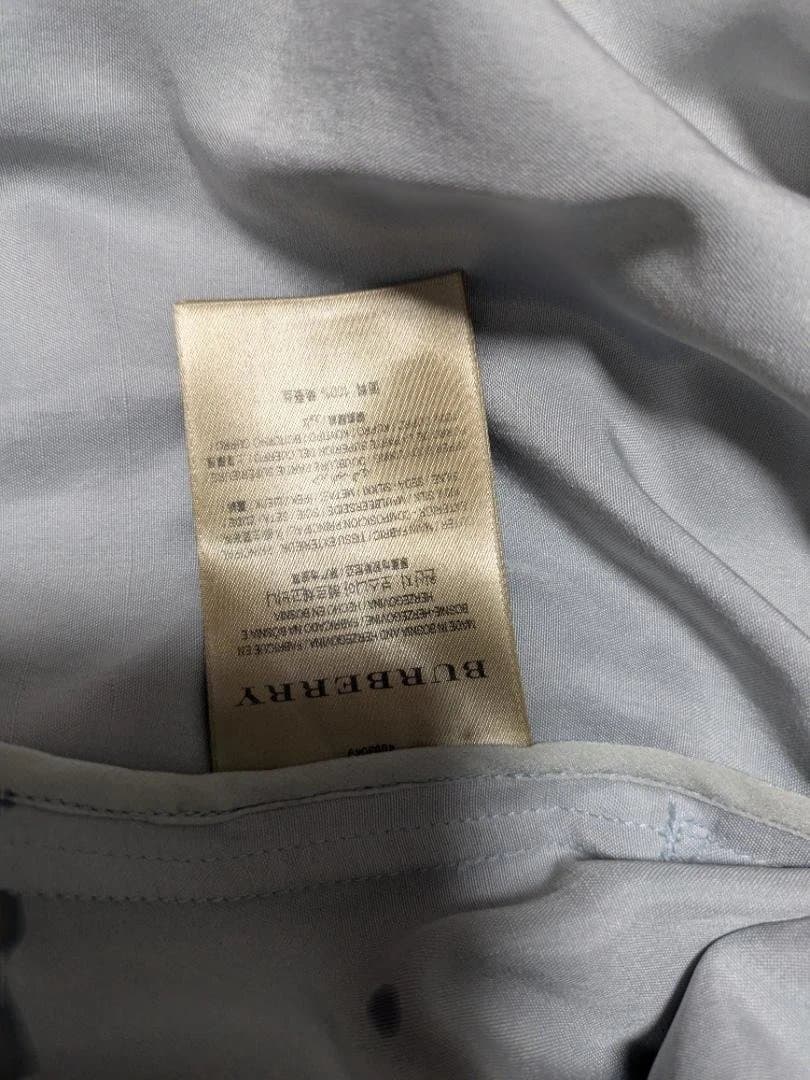 BURBERRY ライトグレー トレンチコート