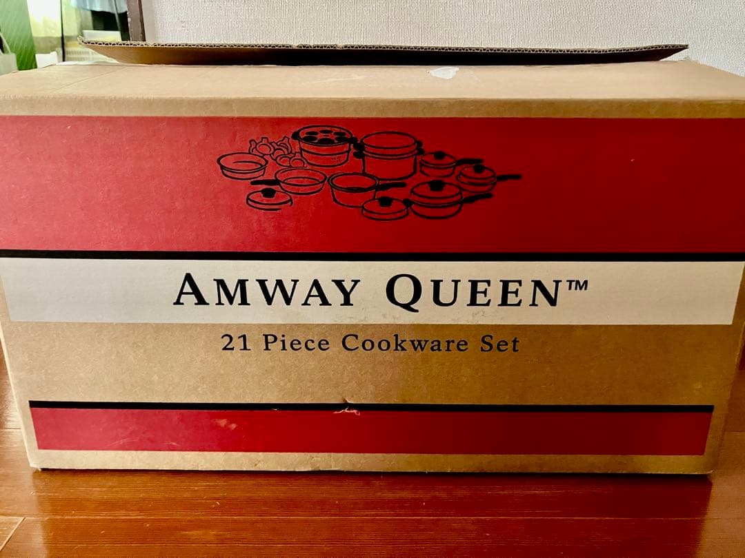 【新品・未使用】Amway Queen 21ピース クックウェアセット