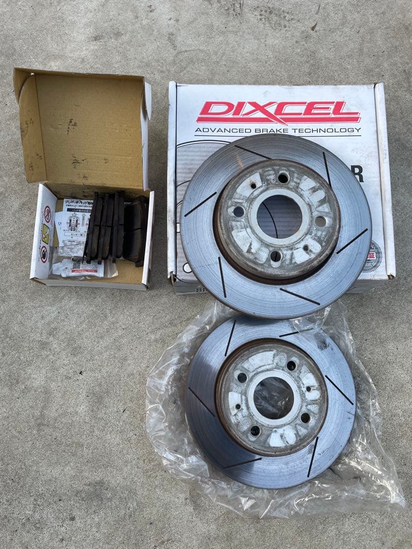コペン l880k DIXCEL ブレーキローターESパッド 美品