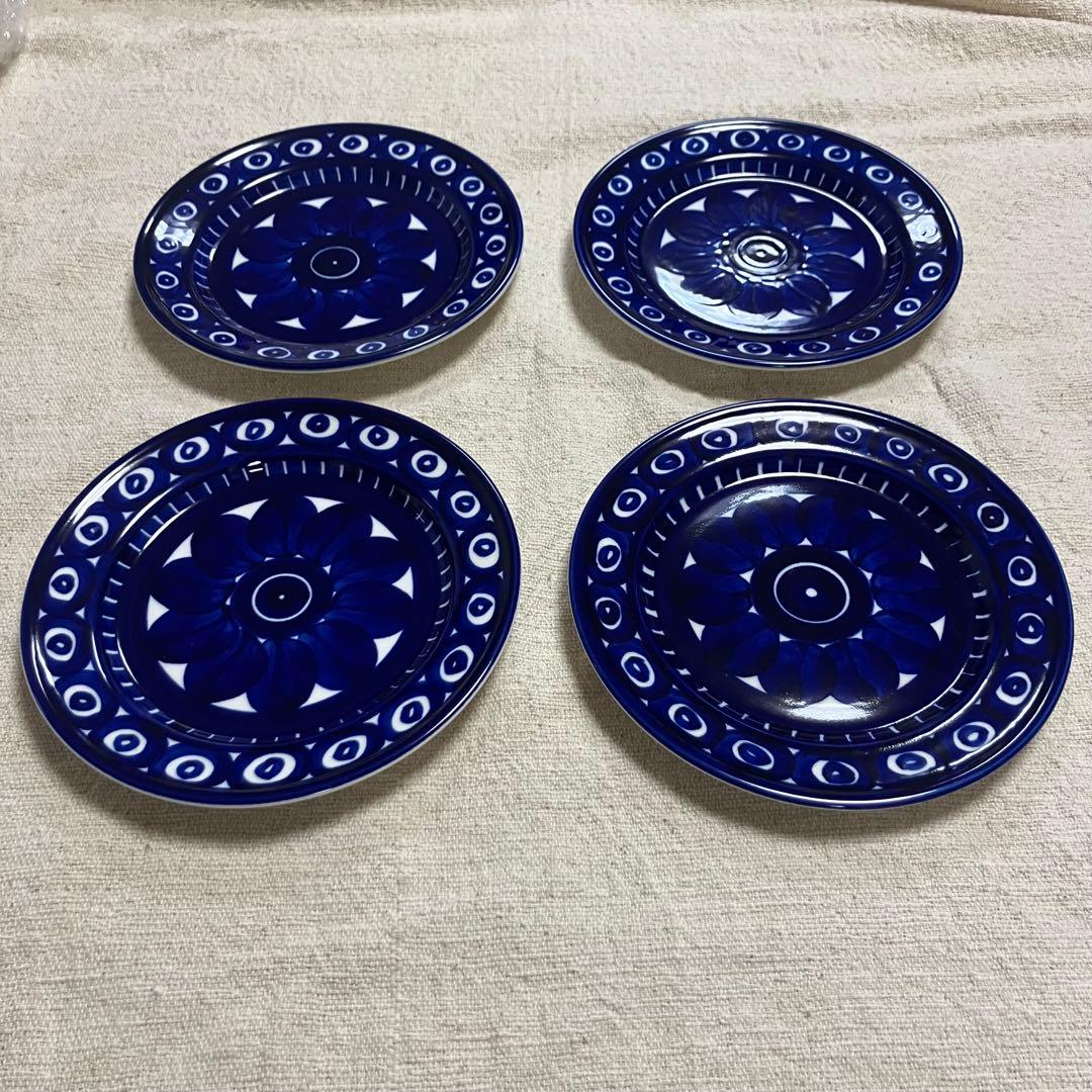アラビア　ヴァレンシア　Valencia Bread Plate 17cm 4枚