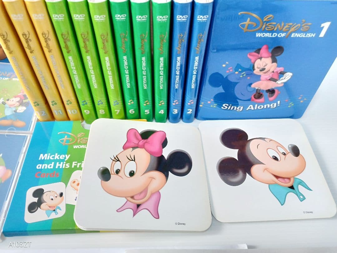 専用出品　未使用に近い　2018　DWE　ディズニー英語　シングアロング　新子役